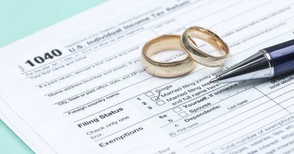 Marriage Rings on Tax Form